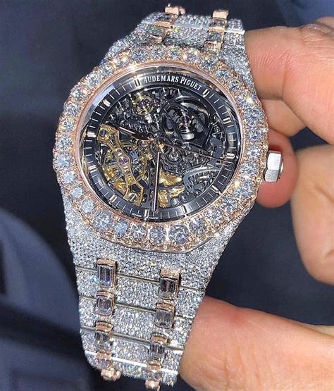 ap iced out replica|iced out ap watch price.